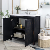 Bathroom Vanity Organizer With Sink, Combo Cabinet Set, Bathroom Storage Cabinet