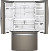 GE Profile(TM) Series ENERGY STAR(R) 23.1 Cu. Ft. Counter-Depth French-Door Refrigerator - (PWE23KMKES)