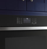 GE(R) 30" Smart Built-In Self-Clean Convection Single Wall Oven with Never Scrub Racks - (JTS5000DNBB)