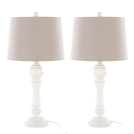 Winston - 32" Polyresin Table Lamp (Set of 2)