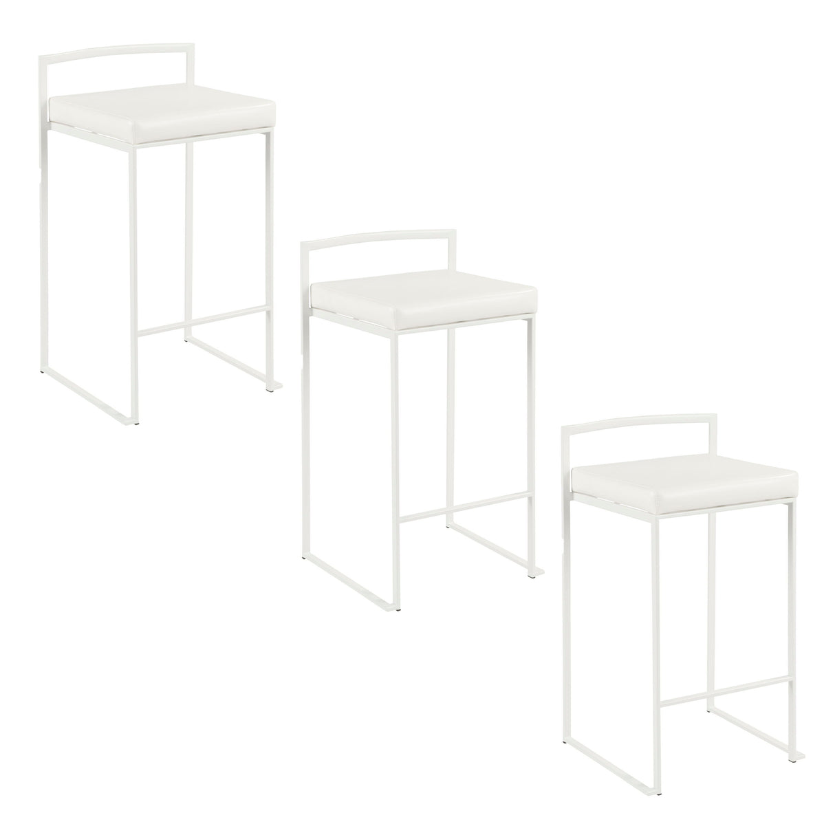 Fuji - Simple Elegance, Contemporary Stackable Counter Stool