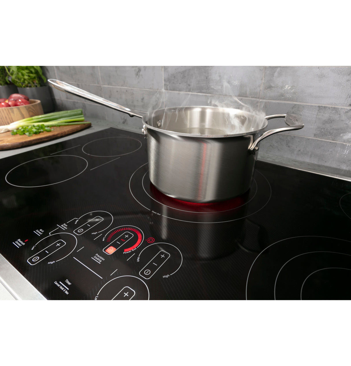 GE Profile(TM) 30" Built-In Touch Control Electric Cooktop - (PEP7030DTBB)