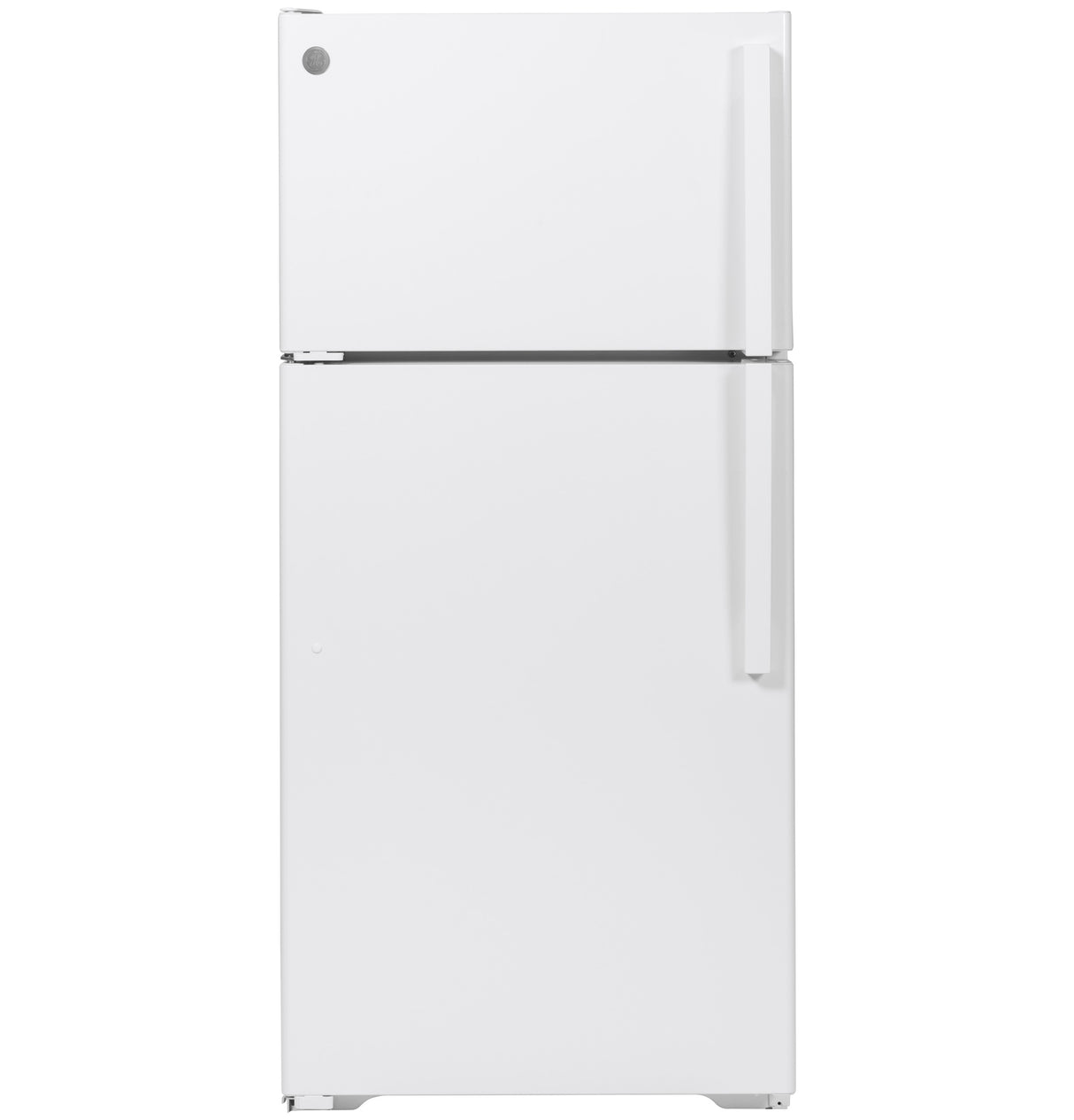 GE(R) ENERGY STAR(R) 15.6 Cu. Ft. Top-Freezer Refrigerator - (GTE16DTNLWW)