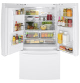 GE(R) ENERGY STAR(R) 25.7 Cu. Ft. French-Door Refrigerator - (GFE26JGMWW)