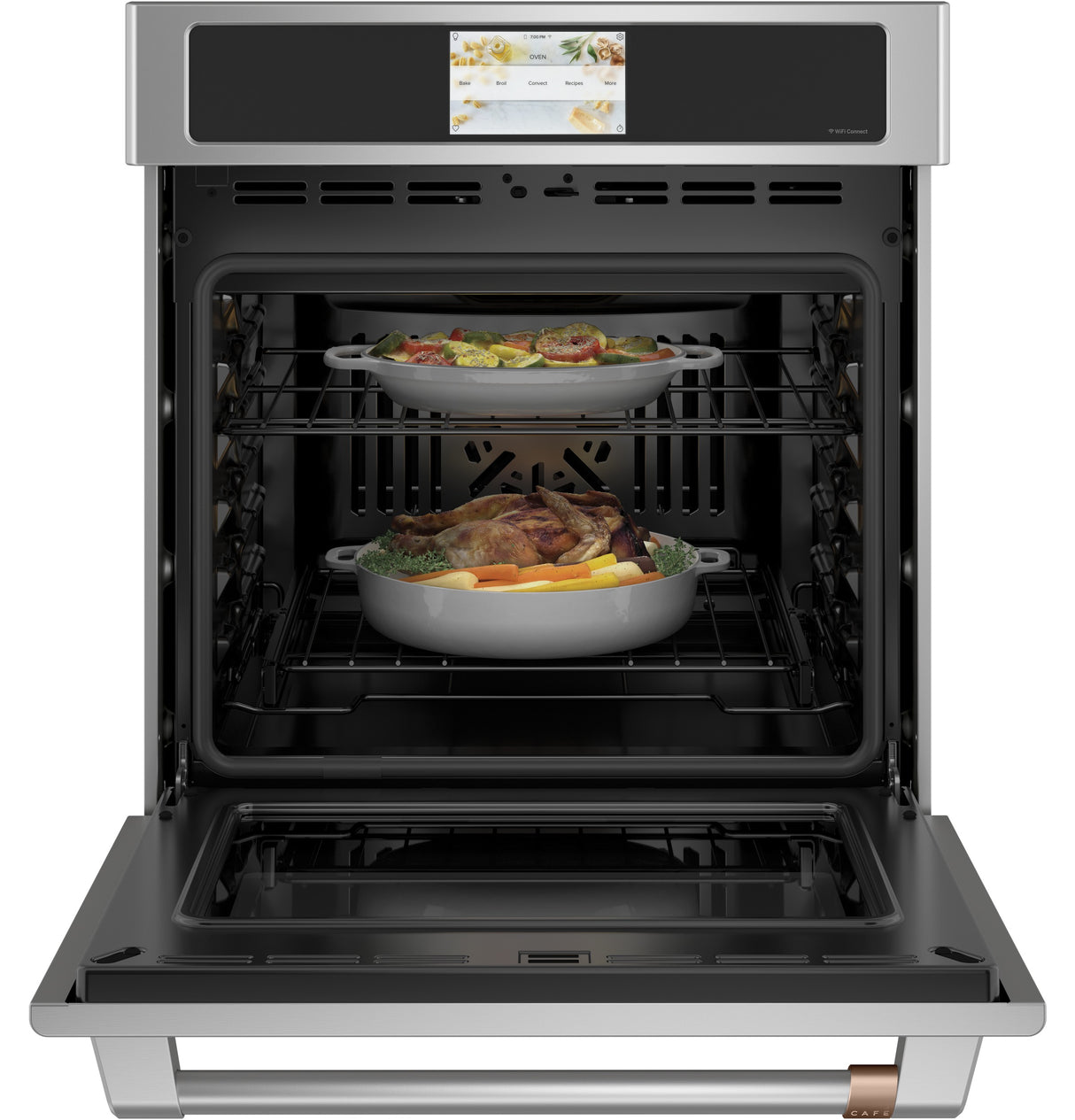 Caf(eback)(TM) 27" Smart Single Wall Oven with Convection - (CKS70DP2NS1)