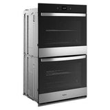 100 Total Cubic Feet Double Wall Oven With Air Fry When Connected - Stainless Steel