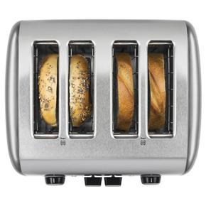 4-Slice Toaster With Manual High-Lift Lever - Contour Silver