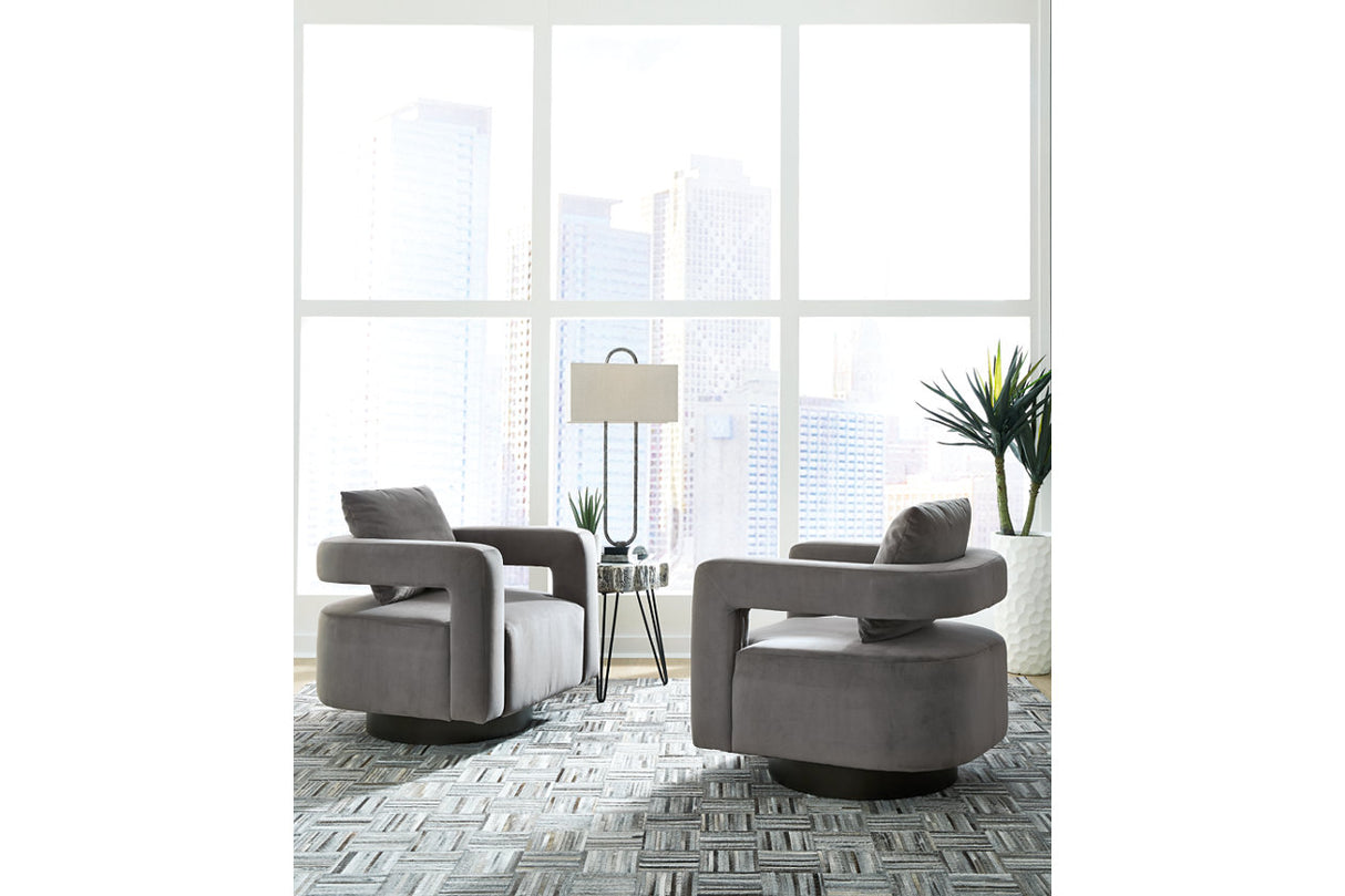 Alcoma Swivel Accent Chair - (A3000256)