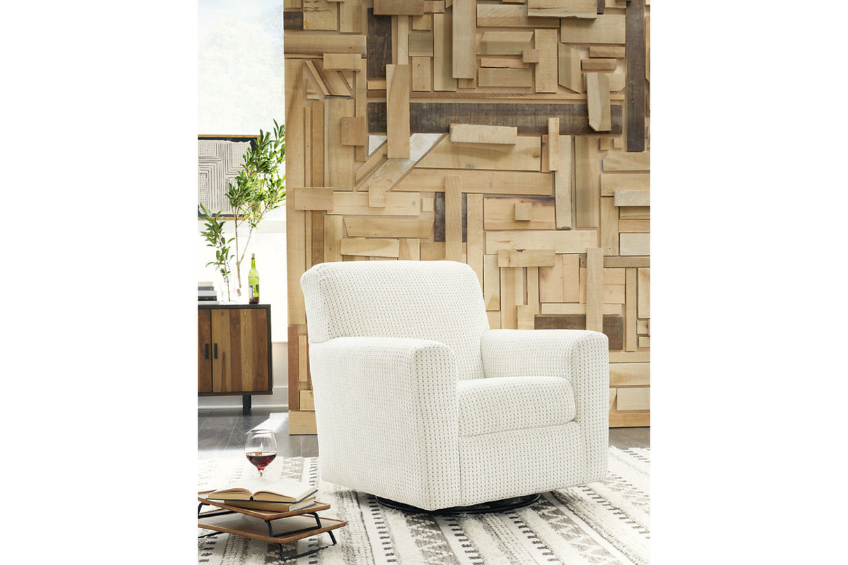 Herstow Swivel Glider Accent Chair - (A3000365)