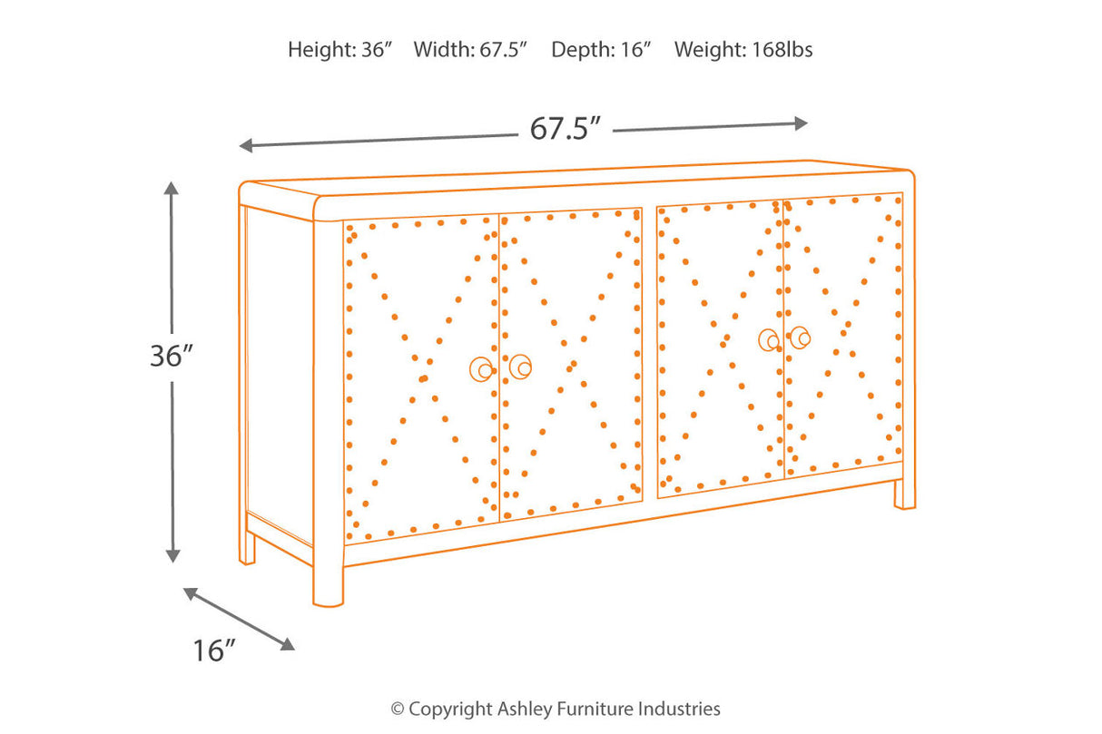 Rock Ridge Accent Cabinet - (A4000034)