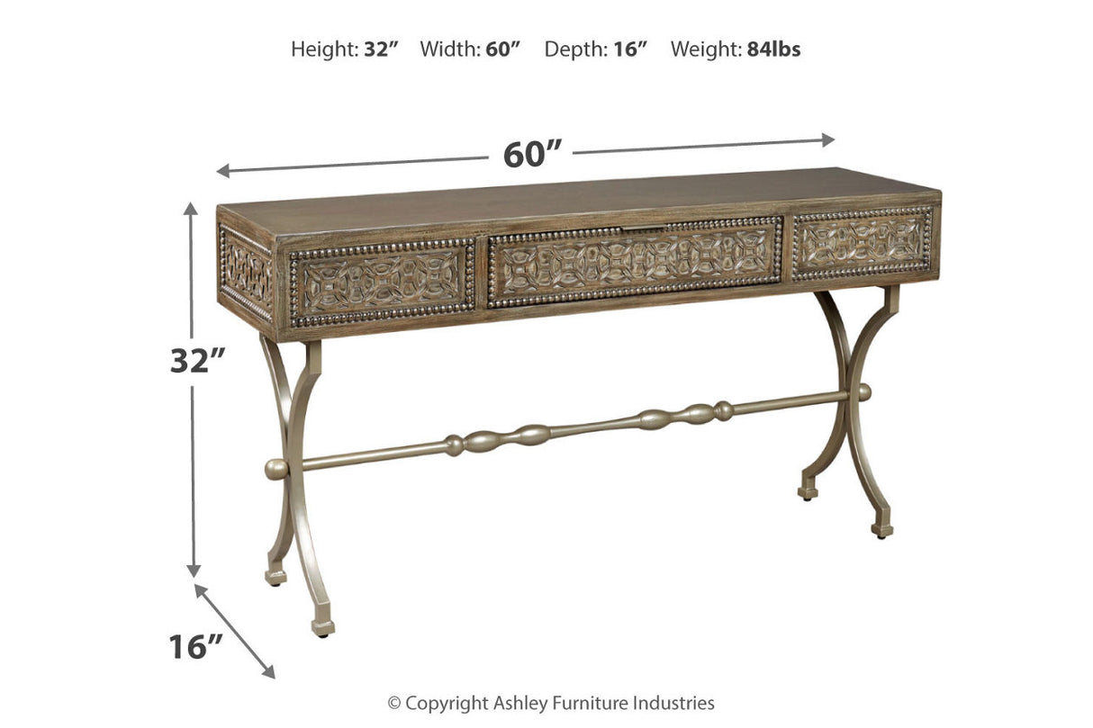 Quinnland Sofa/console Table - (A4000077)