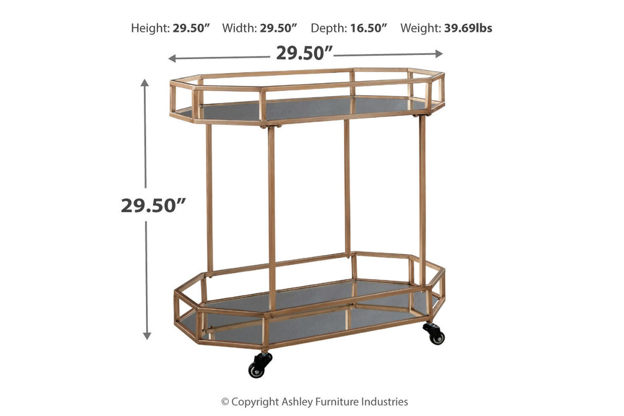 Daymont Bar Cart - (A4000102)