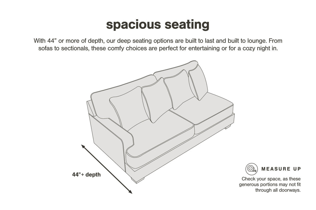 Museum 2-piece Reclining Sectional - (81807S2)