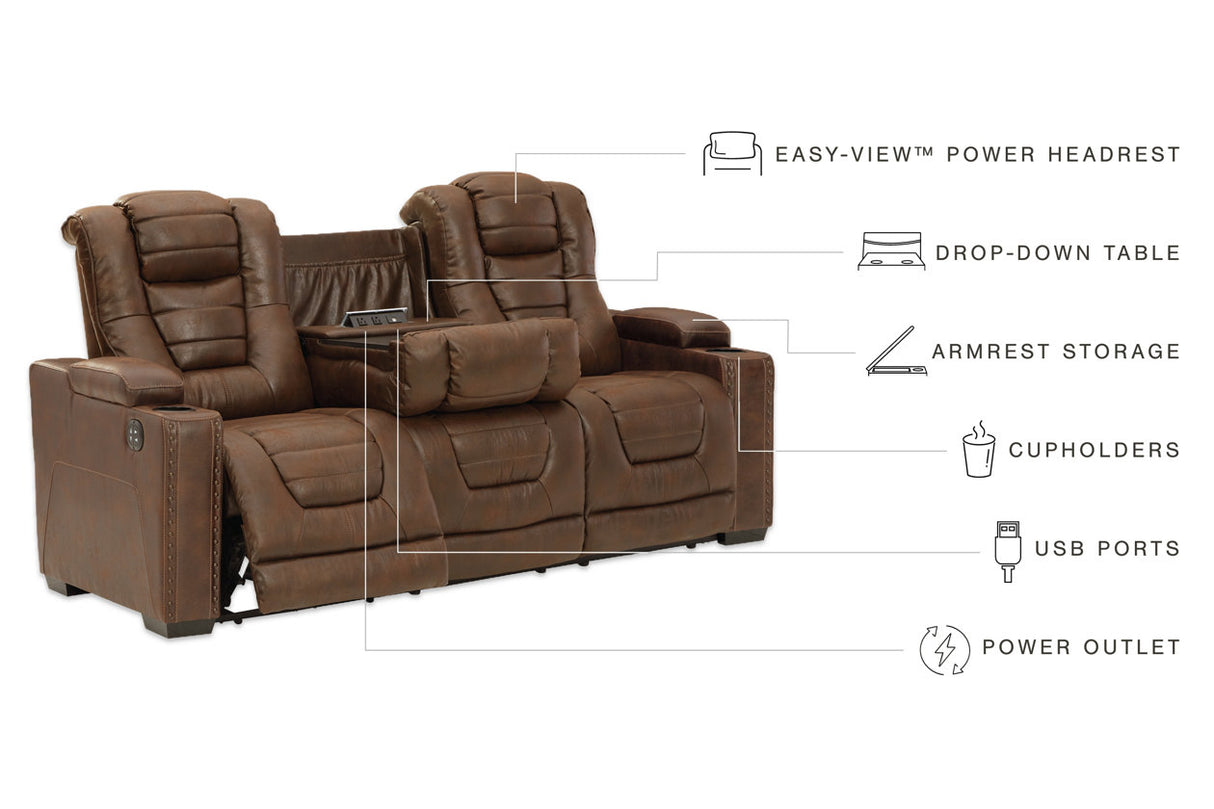 Owner's Box Power Reclining Sofa - (2450515)