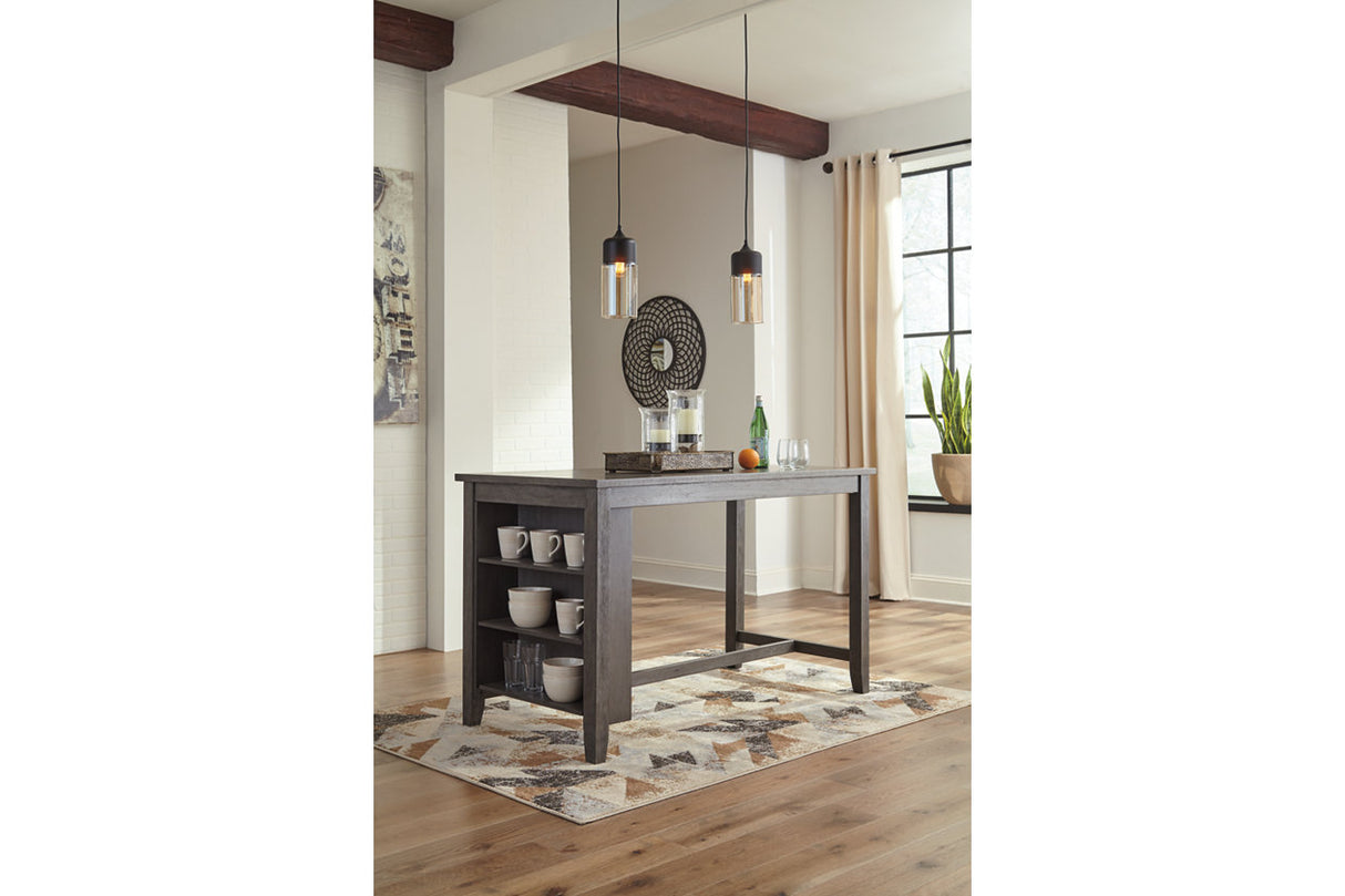 Caitbrook Counter Height Dining Table and 4 Barstools - (D388D2)