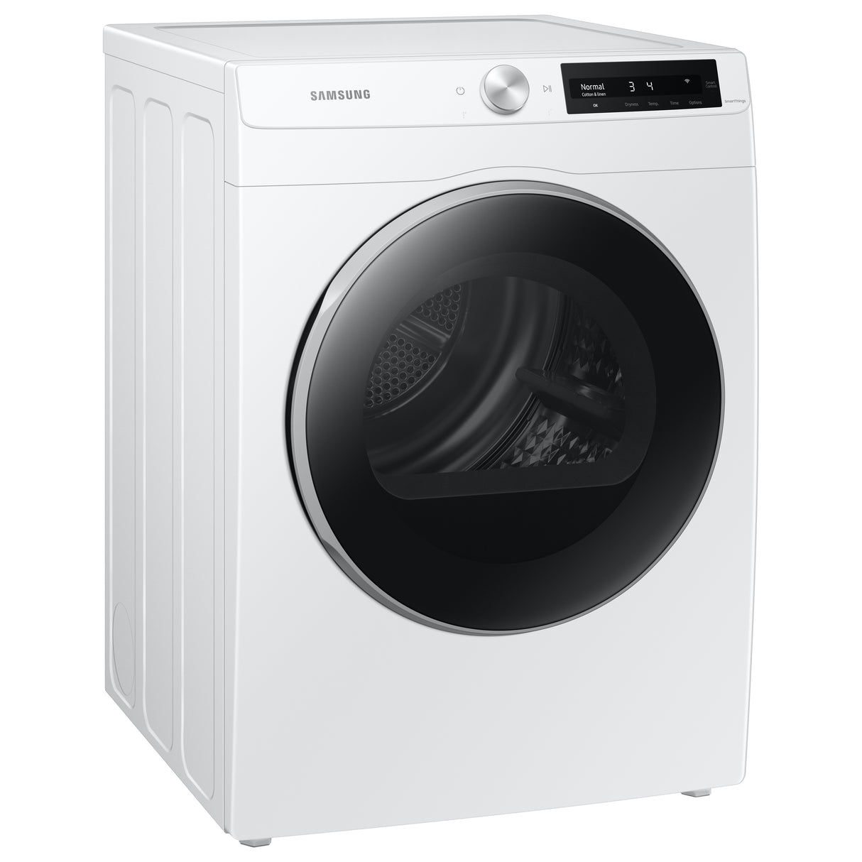 4.0 cu. ft. Electric Dryer with AI Smart Dial and Wi-Fi Connectivity in White - (DV25B6900EW)