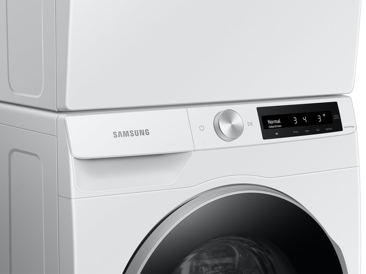 4.0 cu. ft. Electric Dryer with AI Smart Dial and Wi-Fi Connectivity in White - (DV25B6900EW)