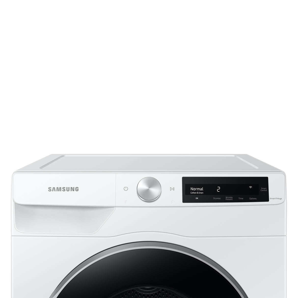 4.0 cu. ft. Heat Pump Dryer with AI Smart Dial and Wi-Fi Connectivity in White - (DV25B6900HW)