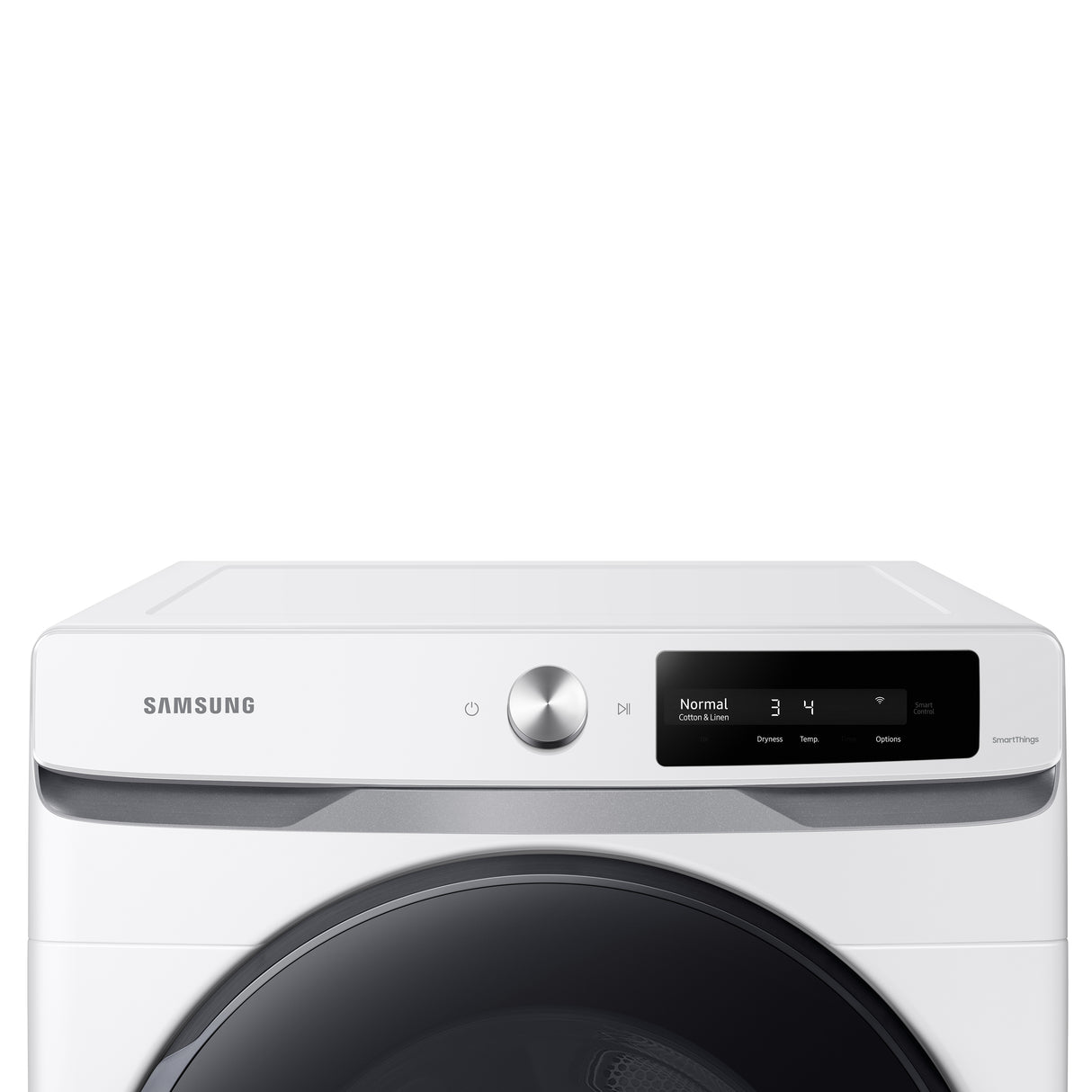 7.5 cu. ft. Smart Dial Electric Dryer with Super Speed Dry in White - (DVE45A6400W)