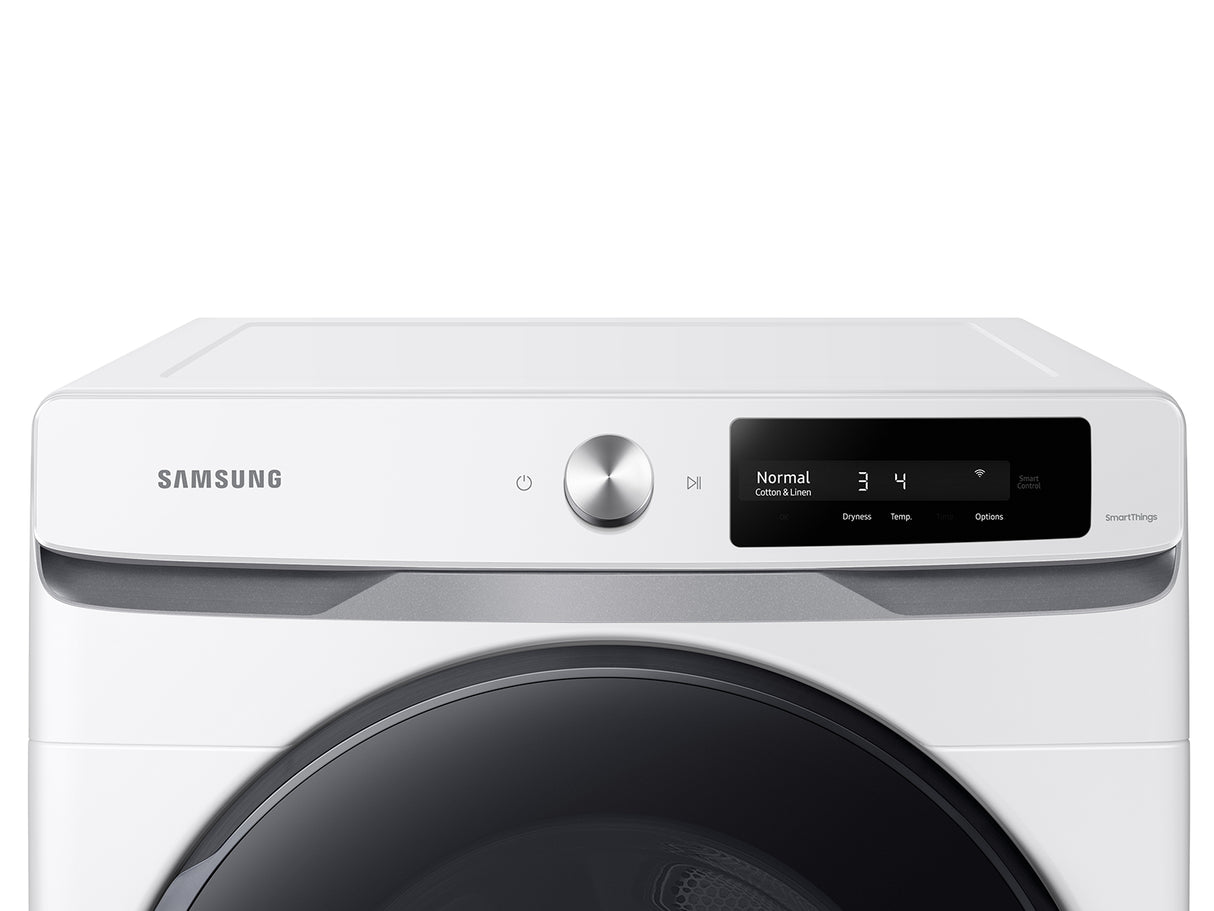 7.5 cu. ft. Smart Dial Electric Dryer with Super Speed Dry in White - (DVE45A6400W)