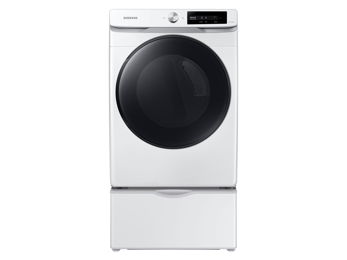 7.5 cu. ft. Smart Dial Electric Dryer with Super Speed Dry in White - (DVE45A6400W)