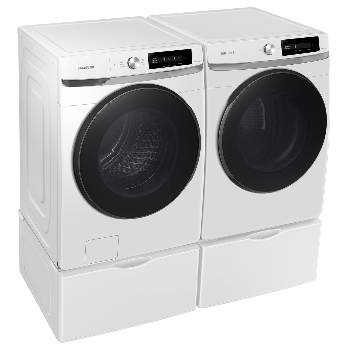 7.5 cu. ft. Smart Dial Electric Dryer with Super Speed Dry in White - (DVE45A6400W)