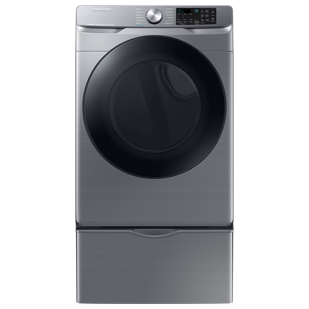 7.5 cu. ft. Smart Electric Dryer with Steam Sanitize+ in Platinum - (DVE45B6300P)