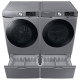 7.5 cu. ft. Smart Electric Dryer with Steam Sanitize+ in Platinum - (DVE45B6300P)