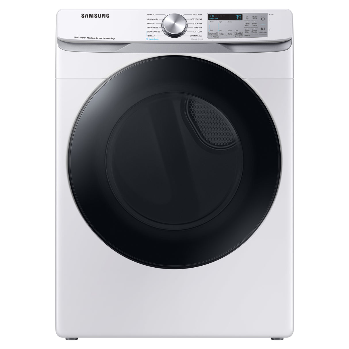 7.5 cu. ft. Smart Electric Dryer with Steam Sanitize+ in White - (DVE45B6300W)