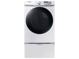 7.5 cu. ft. Smart Electric Dryer with Steam Sanitize+ in White - (DVE45B6300W)