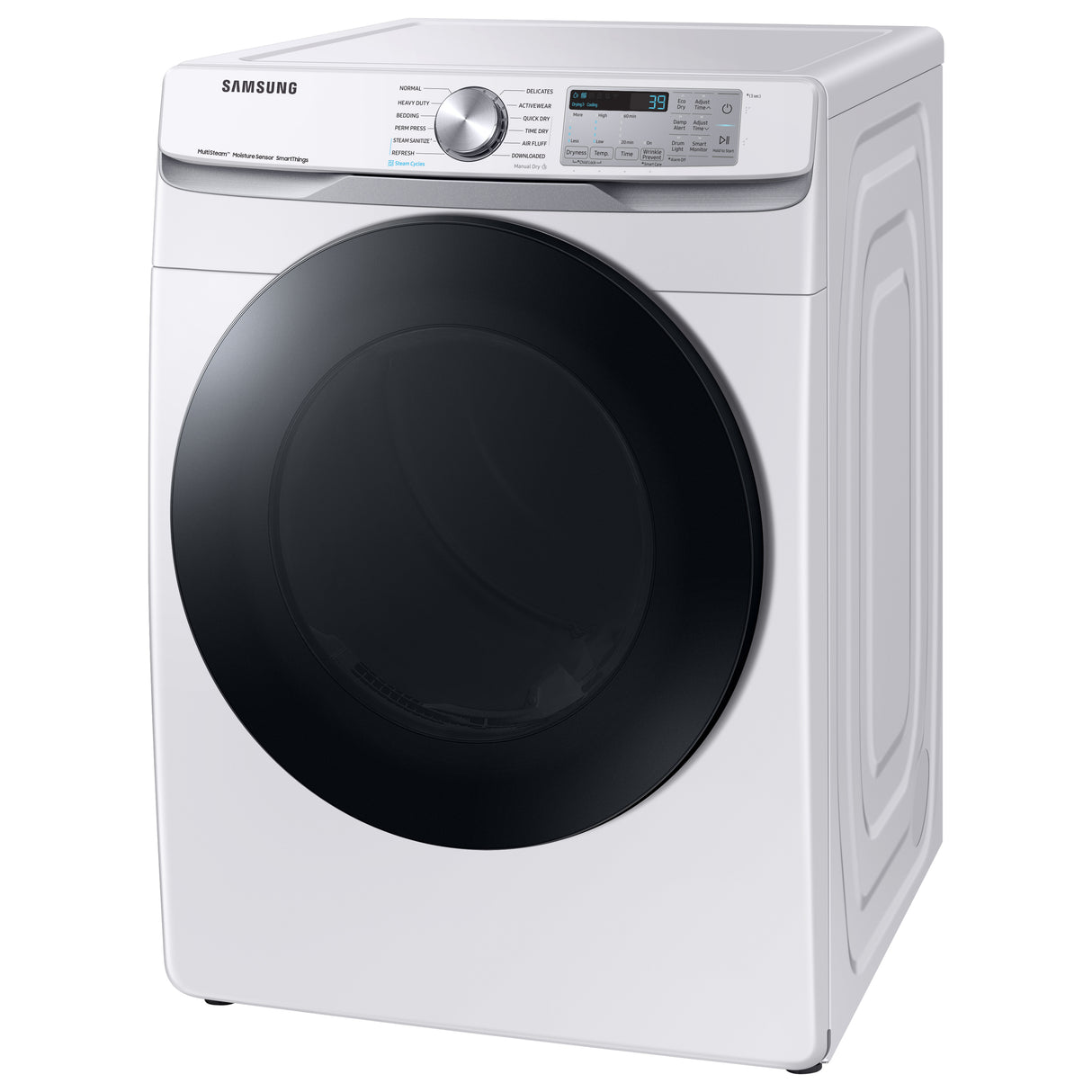 7.5 cu. ft. Smart Electric Dryer with Steam Sanitize+ in White - (DVE45B6300W)