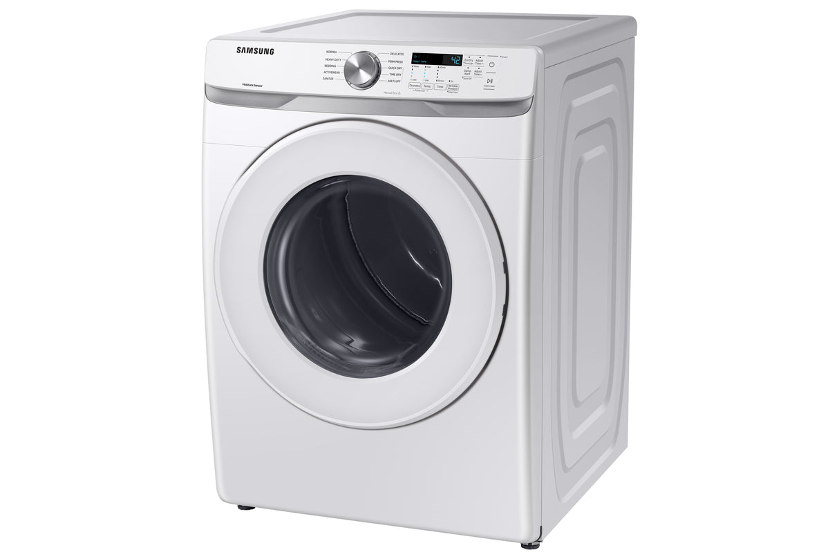 7.5 cu. ft. Electric Long Vent Dryer with Sensor Dry in White - (DVE45T6020W)