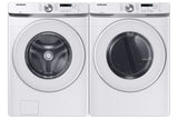 7.5 cu. ft. Electric Long Vent Dryer with Sensor Dry in White - (DVE45T6020W)