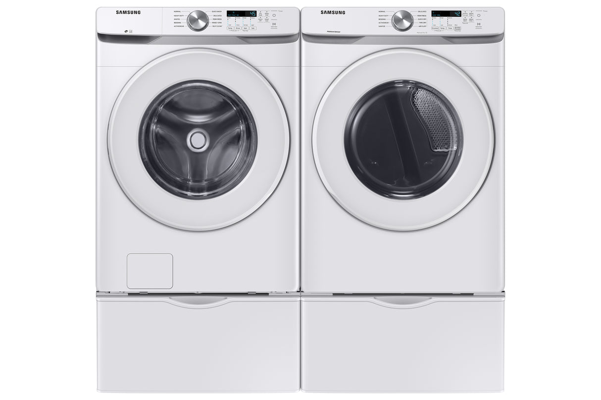 7.5 cu. ft. Electric Long Vent Dryer with Sensor Dry in White - (DVE45T6020W)