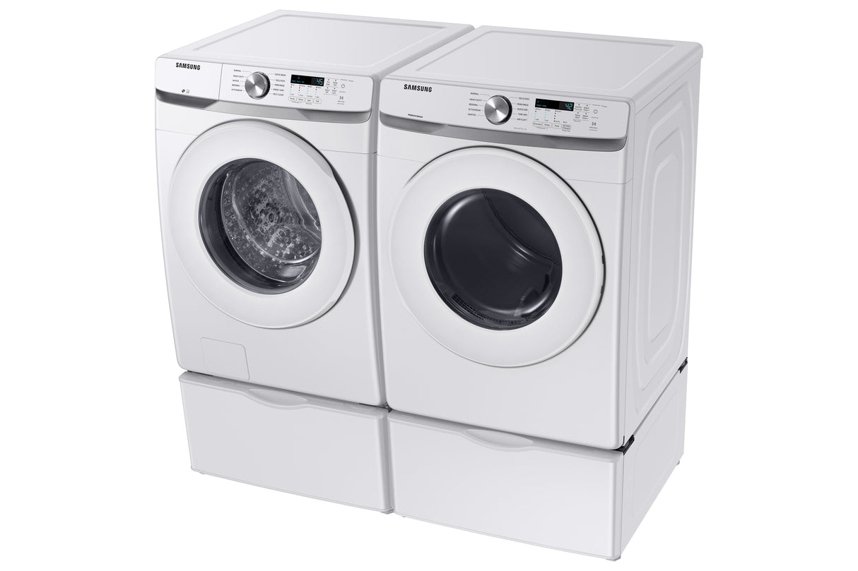 7.5 cu. ft. Electric Long Vent Dryer with Sensor Dry in White - (DVE45T6020W)