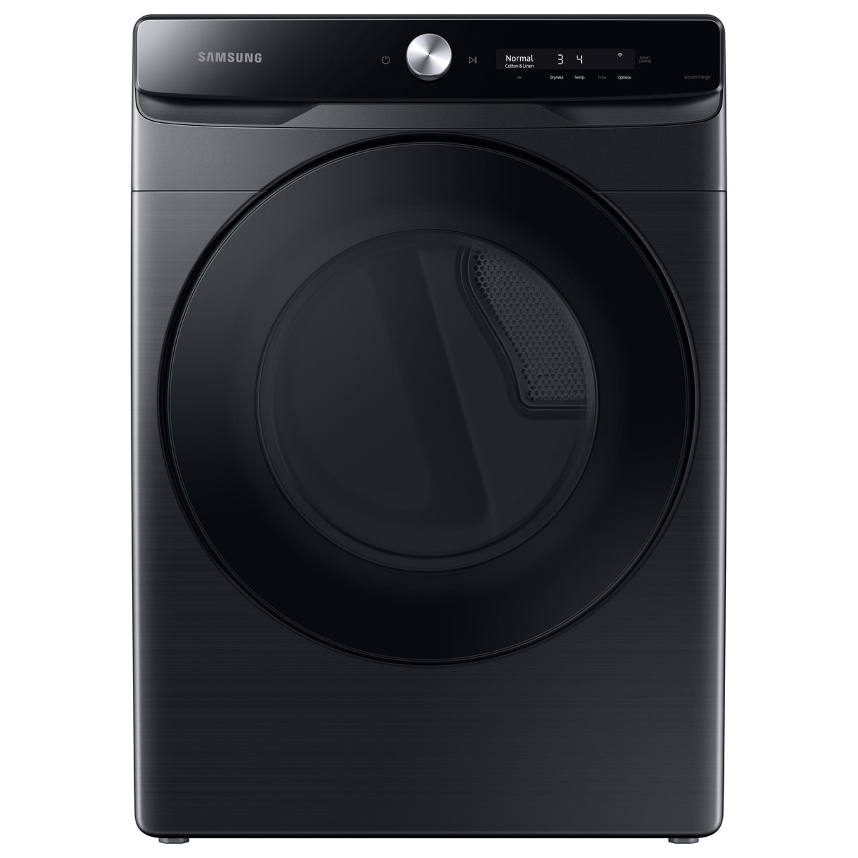 7.5 cu. ft. Smart Dial Electric Dryer with Super Speed Dry in Brushed Black - (DVE50A8600V)