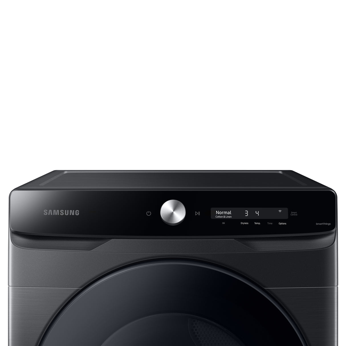 7.5 cu. ft. Smart Dial Electric Dryer with Super Speed Dry in Brushed Black - (DVE50A8600V)