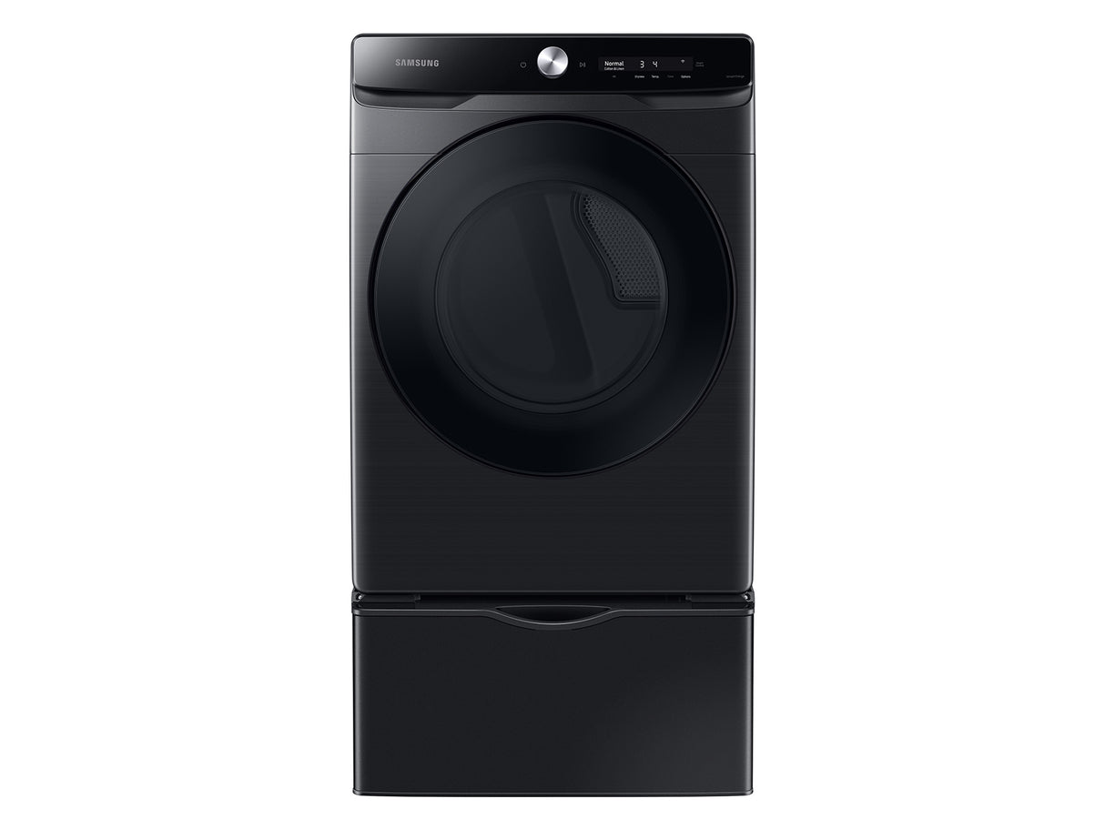 7.5 cu. ft. Smart Dial Electric Dryer with Super Speed Dry in Brushed Black - (DVE50A8600V)