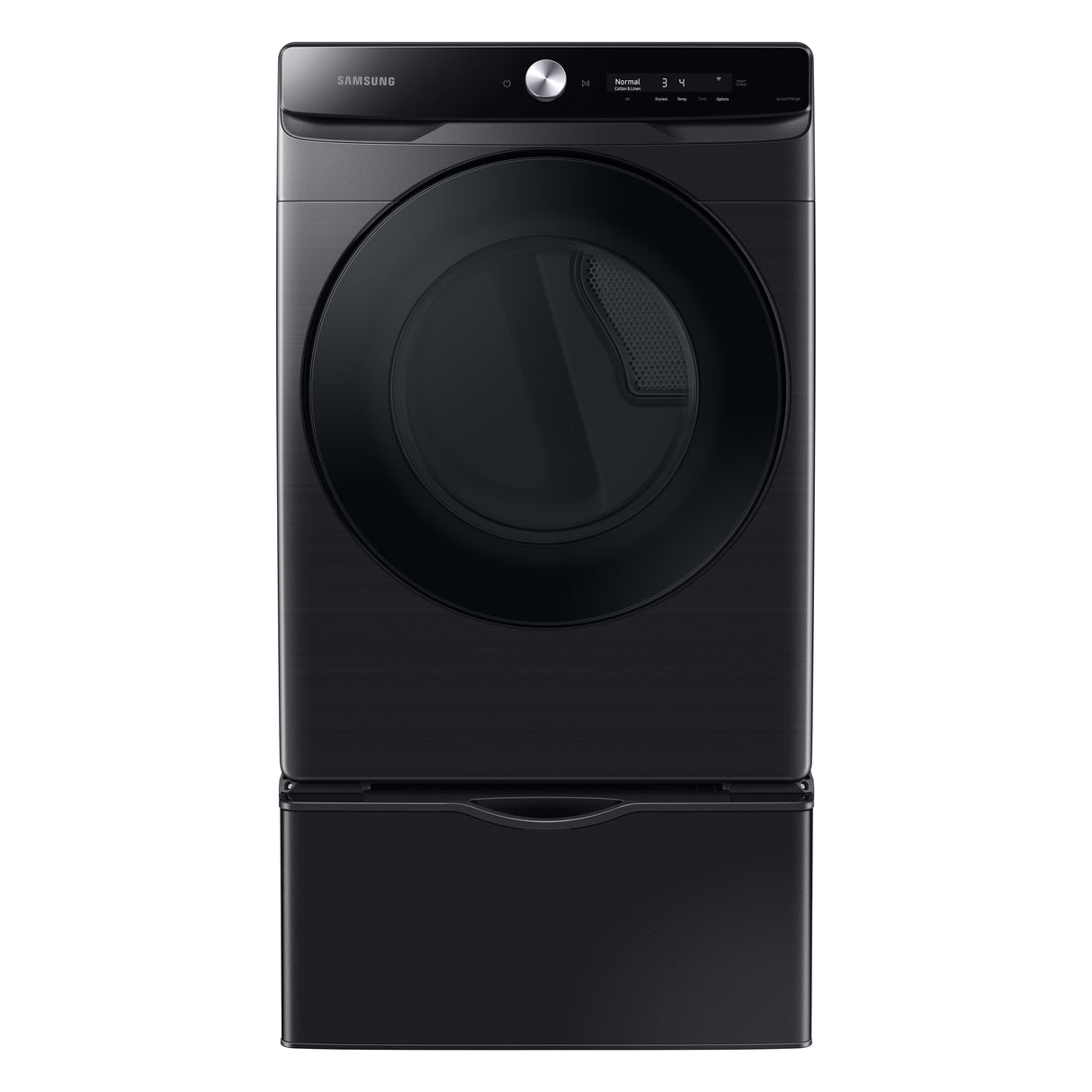 7.5 cu. ft. Smart Dial Electric Dryer with Super Speed Dry in Brushed Black - (DVE50A8600V)