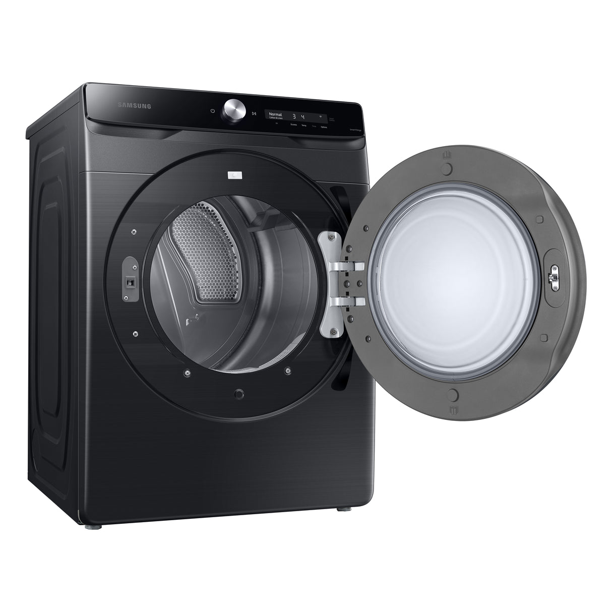 7.5 cu. ft. Smart Dial Electric Dryer with Super Speed Dry in Brushed Black - (DVE50A8600V)