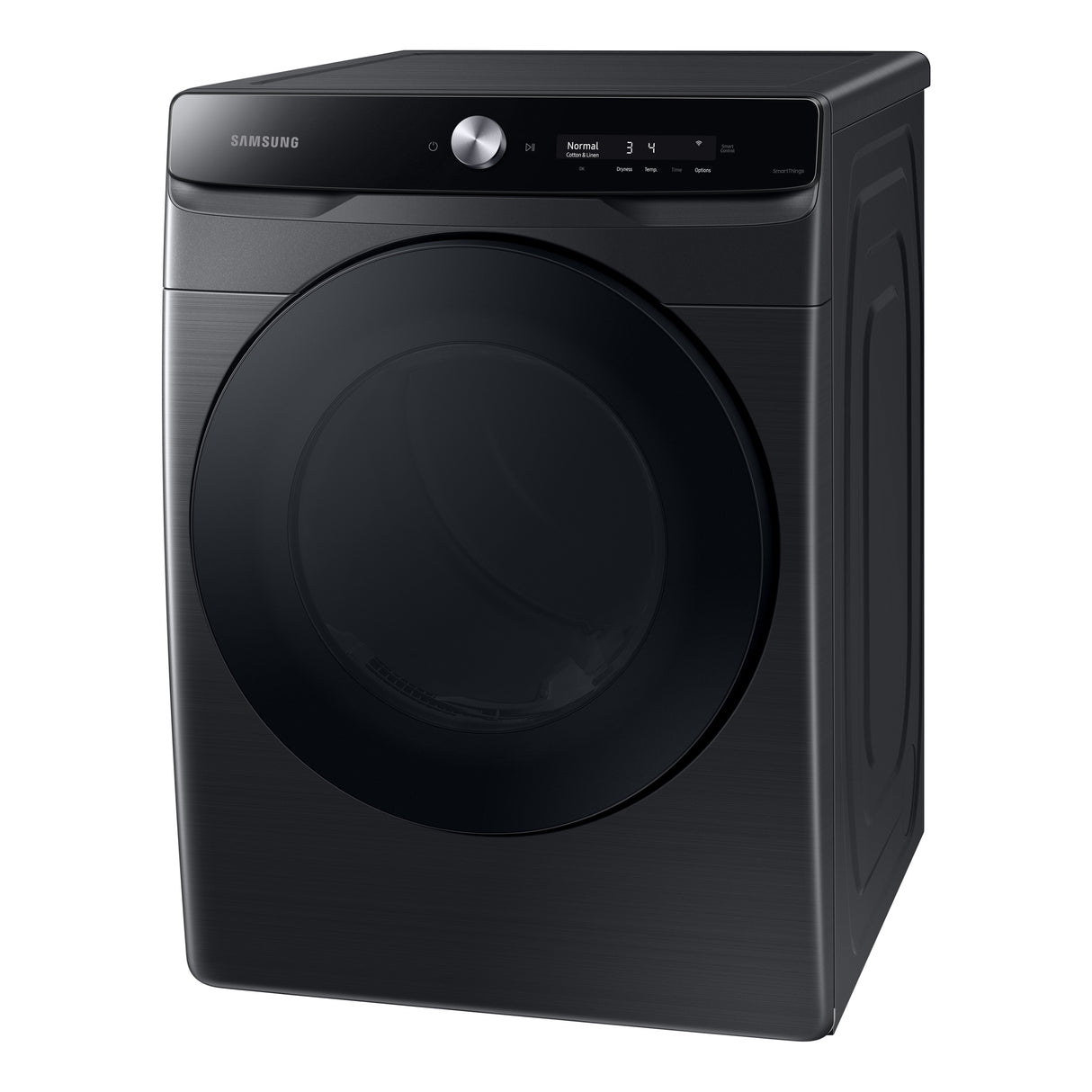 7.5 cu. ft. Smart Dial Electric Dryer with Super Speed Dry in Brushed Black - (DVE50A8600V)