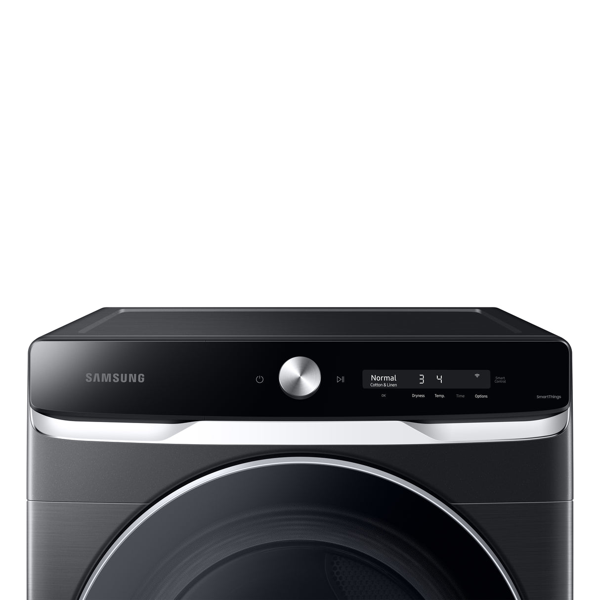 7.5 cu. ft. Smart Dial Electric Dryer with Super Speed Dry in Brushed Black - (DVE50A8800V)