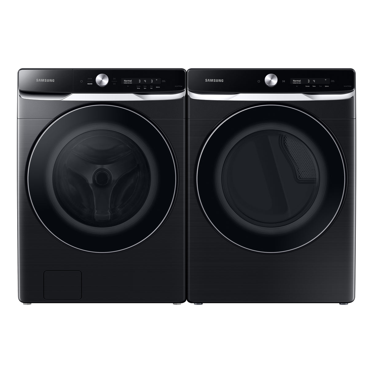 7.5 cu. ft. Smart Dial Electric Dryer with Super Speed Dry in Brushed Black - (DVE50A8800V)