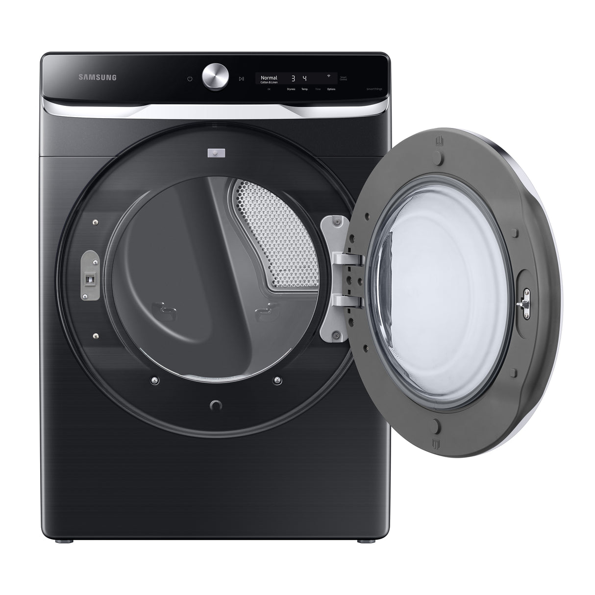 7.5 cu. ft. Smart Dial Electric Dryer with Super Speed Dry in Brushed Black - (DVE50A8800V)