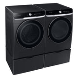 7.5 cu. ft. Smart Dial Electric Dryer with Super Speed Dry in Brushed Black - (DVE50A8800V)