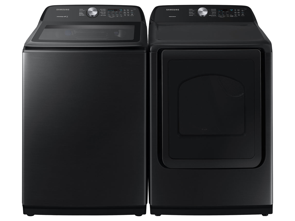 7.4 cu. ft. Capacity Electric Dryer with Sensor Dry in Brushed Black - (DVE50R5200V)