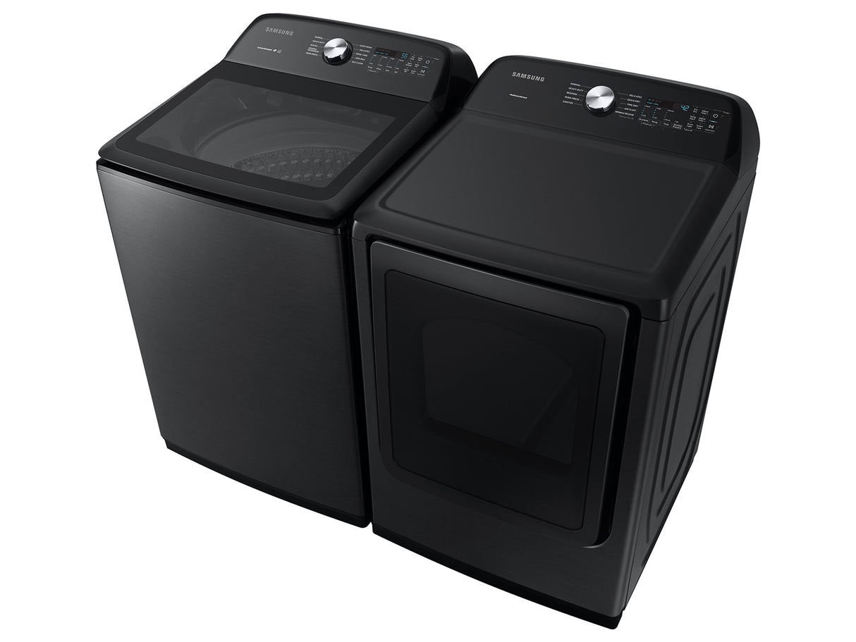 7.4 cu. ft. Capacity Electric Dryer with Sensor Dry in Brushed Black - (DVE50R5200V)