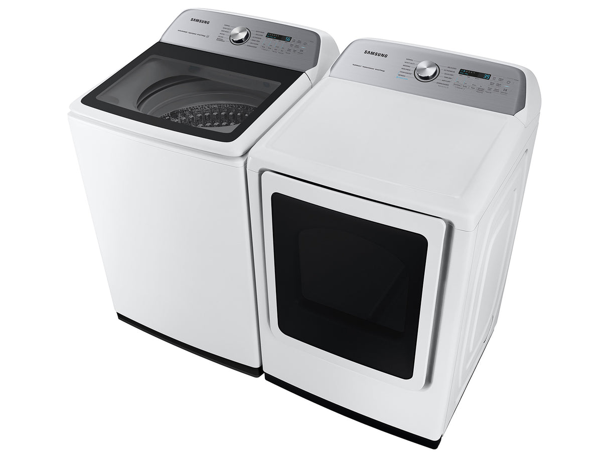 7.4 cu. ft. Smart Electric Dryer with Steam Sanitize+ in White - (DVE52A5500W)