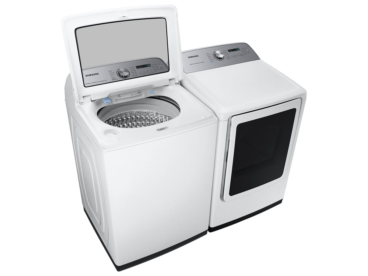 7.4 cu. ft. Smart Electric Dryer with Steam Sanitize+ in White - (DVE52A5500W)