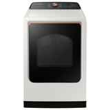 7.4 cu. ft. Smart Electric Dryer with Steam Sanitize+ in Ivory - (DVE55A7300E)